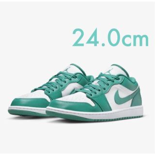 ナイキ(NIKE)の★24.0cm★Nike Jordan 1 LowEmerald(スニーカー)