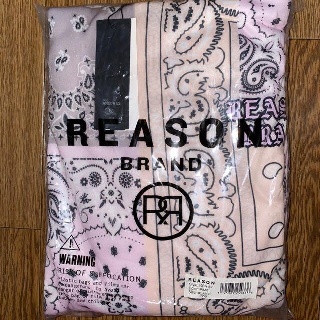 REASON ペイズリーパーカー 3XLの通販 by ムラマサ's shop｜ラクマ