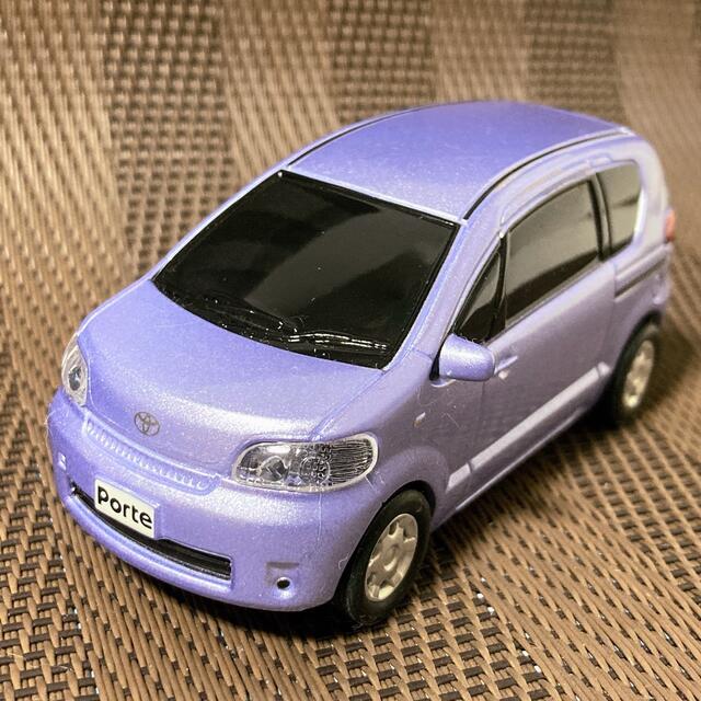 トヨタ非売品ポルテ  ミニカー　サンプル　ラベンダー　初代ポルテ 廃盤 エンタメ/ホビーのおもちゃ/ぬいぐるみ(ミニカー)の商品写真