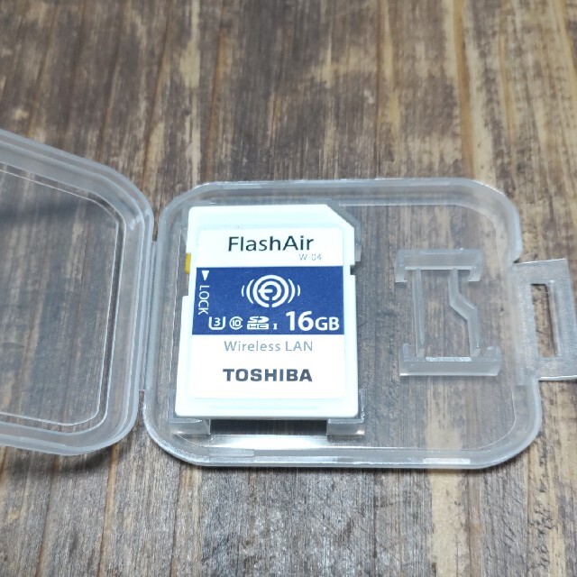 東芝 flashair w-04 16GB