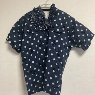 コムデギャルソン(COMME des GARCONS)の美品　トリココムデギャルソン 2019ss ブラウス(シャツ/ブラウス(半袖/袖なし))