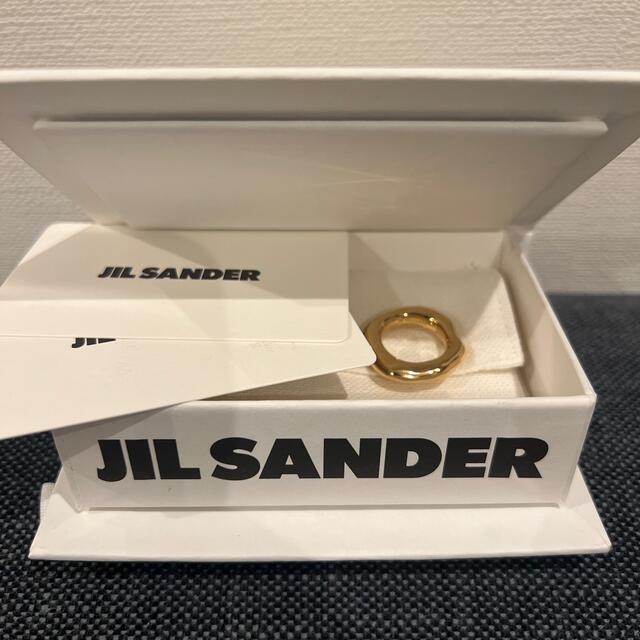 Jil Sander(ジルサンダー)の【新品】JIL SANDER ジルサンダー リング ゴールド レディースのアクセサリー(リング(指輪))の商品写真