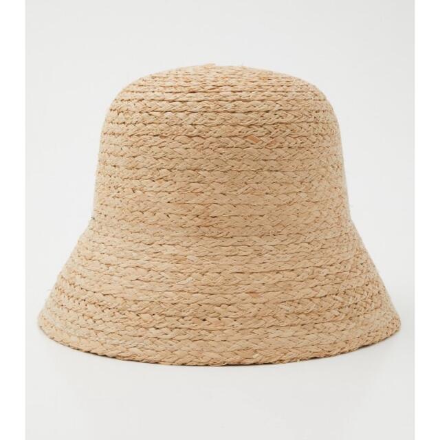 AZUL by moussy(アズールバイマウジー)の完売アイテム RAFFIA BUCKET HAT/ラフィアバケットハット レディースの帽子(麦わら帽子/ストローハット)の商品写真