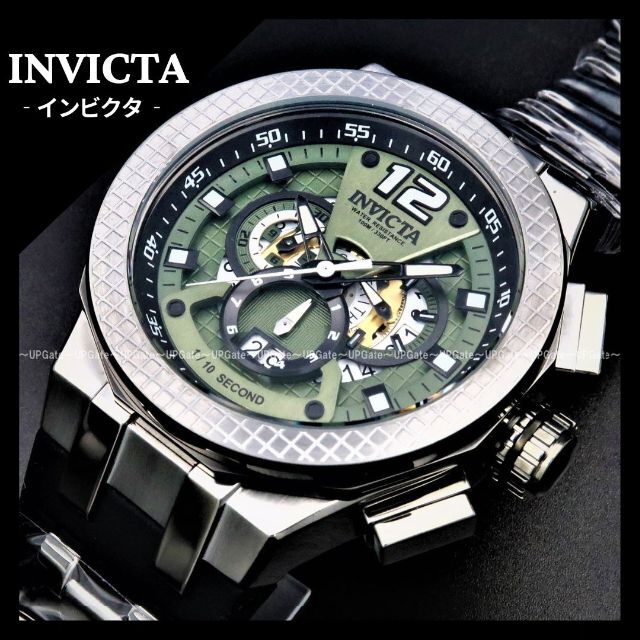 スイス製ムーブ搭載★男前 INVICTA Speedway 37959