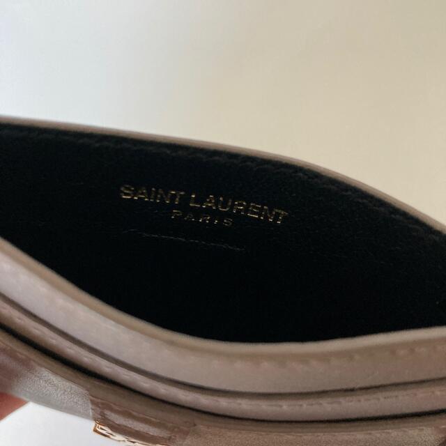 Saint Laurent(サンローラン)のSaint Laurent  サンローラン　カードケース　定期入れ レディースのファッション小物(名刺入れ/定期入れ)の商品写真