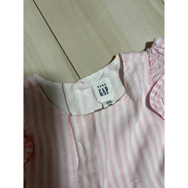 babyGAP(ベビーギャップ)のSHEIN.GAPピンクワンピースセット キッズ/ベビー/マタニティのベビー服(~85cm)(ワンピース)の商品写真