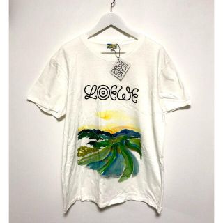 ロエベ(LOEWE)のロエベ　Tシャツ　ホワイト　白　大人気モデル　美品　セレブ　ジャニーズ　KPOP(Tシャツ/カットソー(半袖/袖なし))