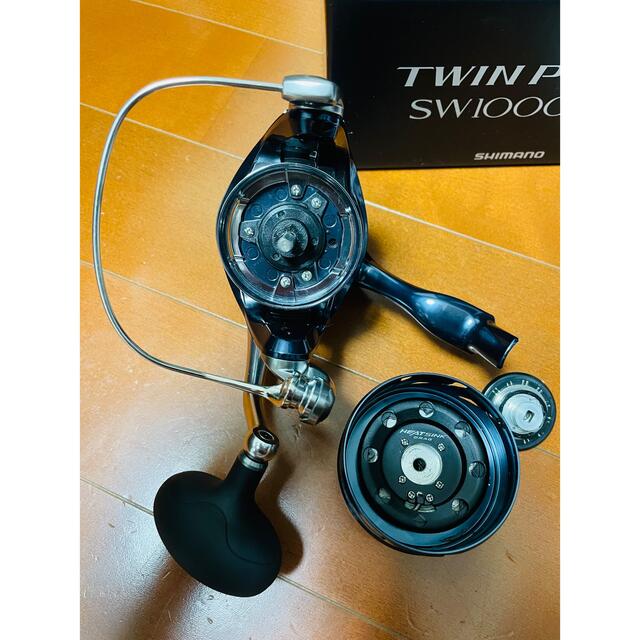 シマノ 21 ツインパワー SW 10000HG 美品 シマノ 21 ツインパワー SW 10000HG 美品