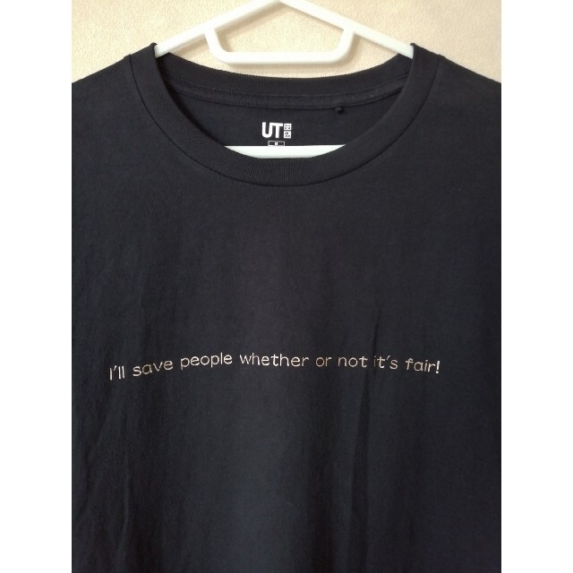 UNIQLO(ユニクロ)のUNIQLO　ユニクロ　Tシャツ　ブラック　M メンズのトップス(Tシャツ/カットソー(半袖/袖なし))の商品写真