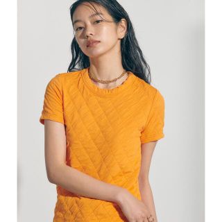 パブリックトウキョウ(PUBLIC TOKYO)のPUBLIC TOKYO シャーリングコンパクトTシャツ/ウォッシャブル(Tシャツ(半袖/袖なし))