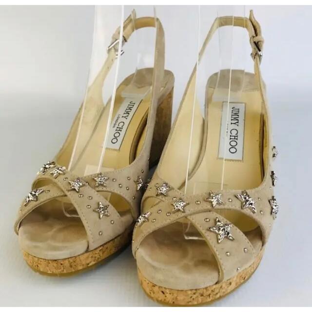 JIMMY CHOO - 美品☆ジミーチュウ・スエードレザー スタースタッズ