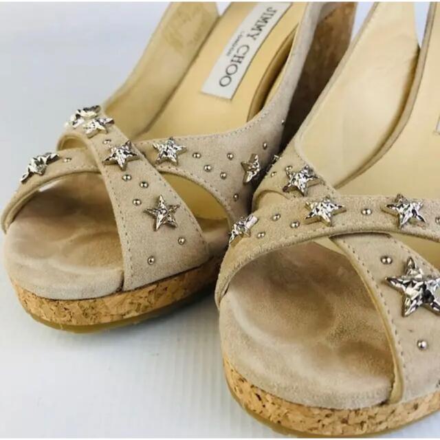 JIMMY CHOO - 美品☆ジミーチュウ・スエードレザー スタースタッズ