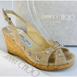 JIMMY CHOO - 美品☆ジミーチュウ・スエードレザー スタースタッズ