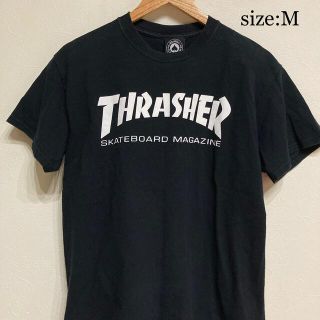 スラッシャー(THRASHER)の【複数割】スラッシャー　THRASHER  半袖Tシャツ　黒　Mサイズ(Tシャツ/カットソー(半袖/袖なし))