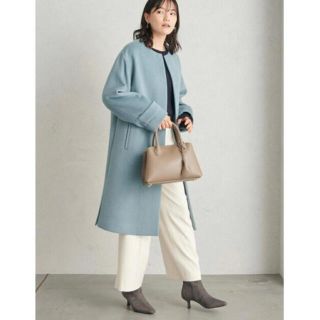 ユナイテッドアローズグリーンレーベルリラクシング ブルー ロング