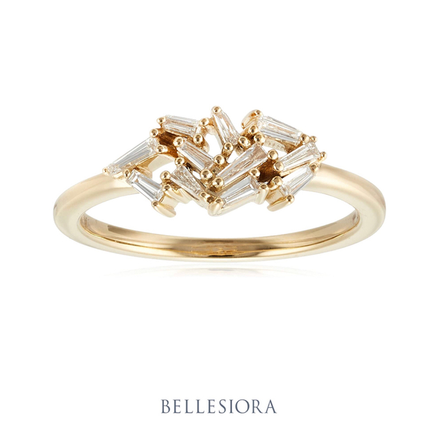 最新な BELLESIORA - BELLESIORA♡テーパーバゲットダイヤモンドリング♡ベルシオラ♡プレリ リング(指輪) 最新な BELLESIORA - BELLESIORA♡テーパーバゲットダイヤモンドリング♡ベルシオラ♡プレリ リング(指輪)