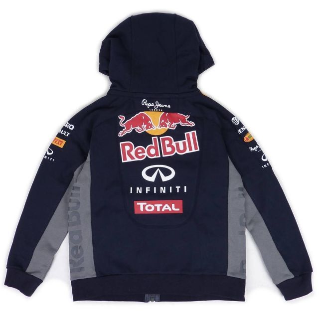 Pepe Jeans(ペペジーンズ)のPepe jeans Red bull ジップアップパーカー L キッズ/ベビー/マタニティのキッズ服男の子用(90cm~)(ジャケット/上着)の商品写真