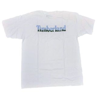 ティンバーランド(Timberland)のTimberland ティンバーランド ブランドロゴ Tシャツ ホワイト L(Tシャツ/カットソー(半袖/袖なし))