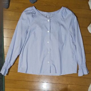 ユナイテッドアローズグリーンレーベルリラクシング(UNITED ARROWS green label relaxing)の美品 GREEN LABEL RELAXING グリーンレーベル ブラウス(シャツ/ブラウス(長袖/七分))