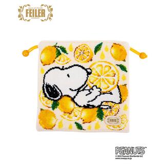 FEILER - フェイラー スヌーピー 巾着 シトロン レモンの通販｜ラクマ