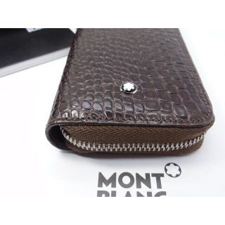 MONTBLANC - 未使用保管逸品！アリゲーターデザイン・マイスター本革製 ...