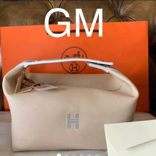 HERMES   新品　ブリッドアブラック　ナチュラル　新色　GM