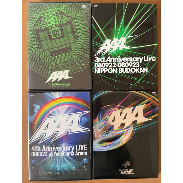 【AAA】LIVE DVD ４本セット