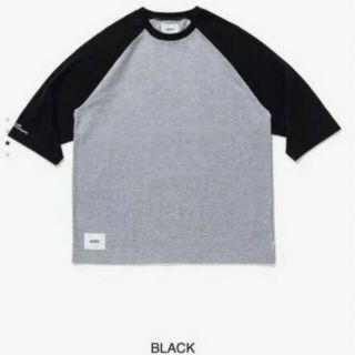 ダブルタップス(W)taps)のダブルタップス Wtaps 211ATDT 七分 ブラック 新品未使用(Tシャツ/カットソー(七分/長袖))