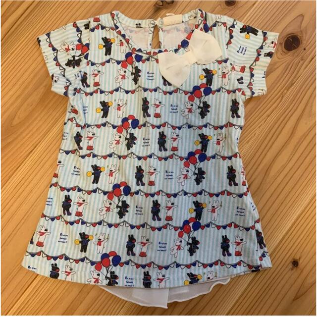 しまむら(シマムラ)の夏トップスセット 90サイズ キッズ/ベビー/マタニティのキッズ服女の子用(90cm~)(Tシャツ/カットソー)の商品写真