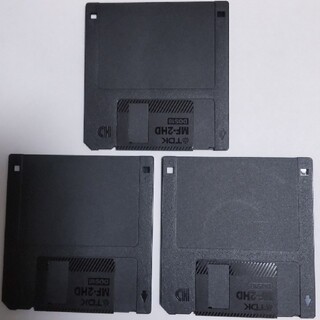 ティーディーケイ(TDK)の3.5型フロッピーディスク3枚セット(PC周辺機器)