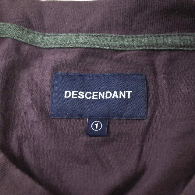 DESCENDANT   DESCENDANT ディセンダント 日本製 MILITIA LEYARD TEE