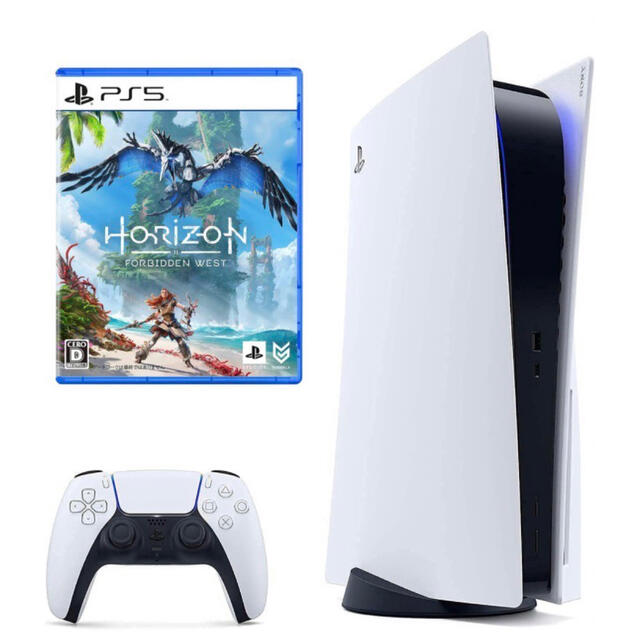 PlayStation 5+ Horizon Forbidden Westセットゲームソフト/ゲーム機本体
