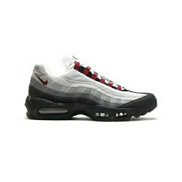 新品Nike Air Max95Pearl Grey Dark Beetroo