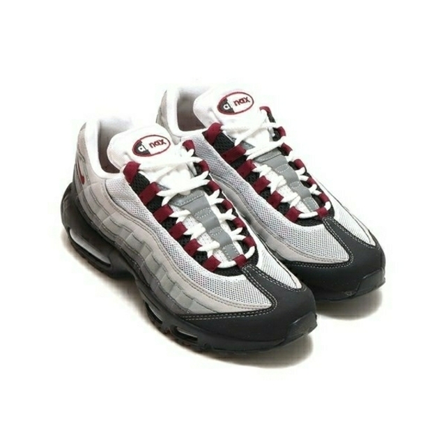 新品Nike Air Max95Pearl Grey Dark Beetroo