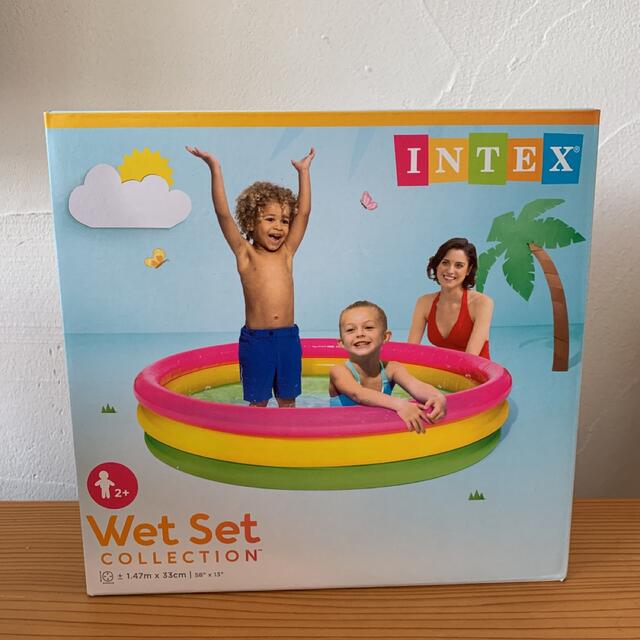 新品未使用　INTEX インテックス　プール　サンセットグロウ キッズ/ベビー/マタニティのキッズ/ベビー/マタニティ その他(その他)の商品写真