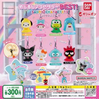 サンリオ(サンリオ)のサンリオめじるしアクセサリーBEST! サンリオキャラクターズ５個セット(その他)