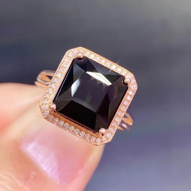 【高級】トルマリン リング k18 6.9ct