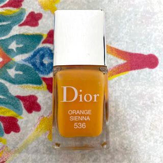 ディオール(Dior)のディオールネイル　536 オレンジ シエナ(マニキュア)