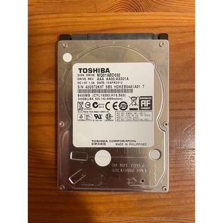 東芝 - 【東芝】HDD 320GB【2.5インチ】