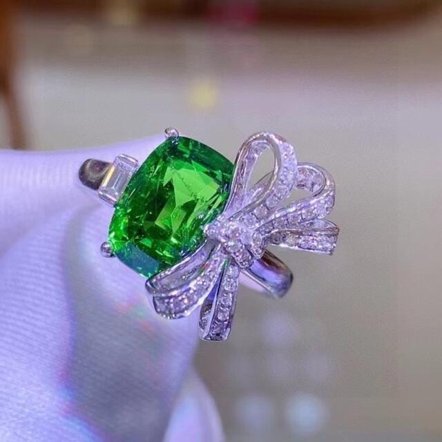 【高級】トルマリン リング k18 3.6ct レディースのアクセサリー(リング(指輪))の商品写真