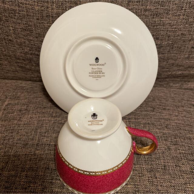 ウェッジウッド ユーランダー パウダールビー リー カップ&ソーサー ウェッジウッド ユーランダー パウダールビー リー カップ&ソーサー