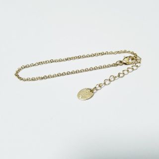 クレアーズ(claire's)の(99)新品 claire's goldチェーン ブレスレット 細 アクセサリー(ブレスレット/バングル)