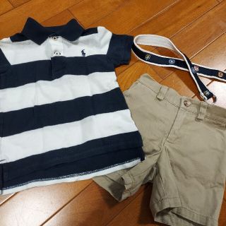 ポロラルフローレン(POLO RALPH LAUREN)のラルフ☆3点セット 美品！ 80cm(Ｔシャツ)