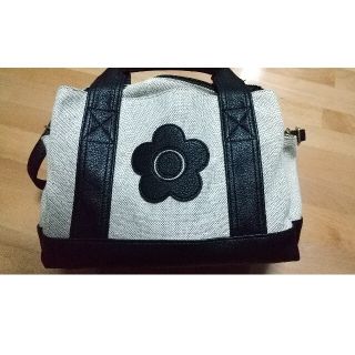 美品■MARY QUANT ハンドバッグ 2way ショルダーバッグ 保護袋有り