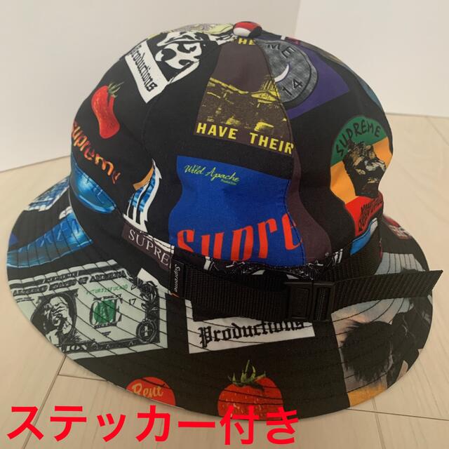 Supreme(シュプリーム)のSupreme GORE-TEX Bell Hat Black Stickers メンズの帽子(ハット)の商品写真