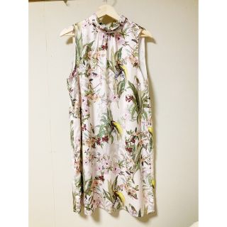 エイチアンドエム(H&M)のH&M バックリボン が可愛い🎀シフォン　チュニック(チュニック)