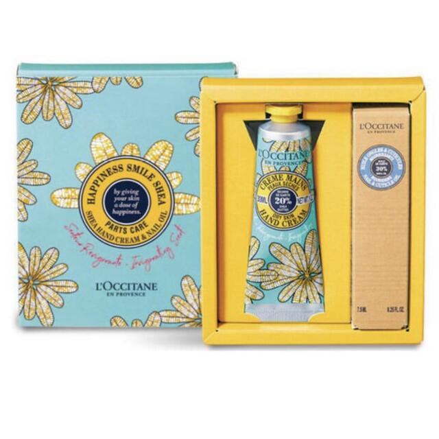 L'OCCITANE(ロクシタン)の【新品】ロクシタン ハピネススマイル シア ハンド&ネイル コスメ/美容のボディケア(ハンドクリーム)の商品写真