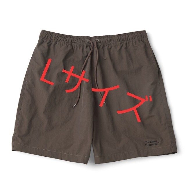 エンノイ Nylon Shorts (BROWN) Lサイズ