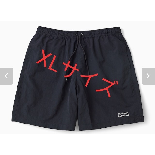 【XL 黒 最安値】エンノイ Nylon Shorts (BLACK) XLのサムネイル