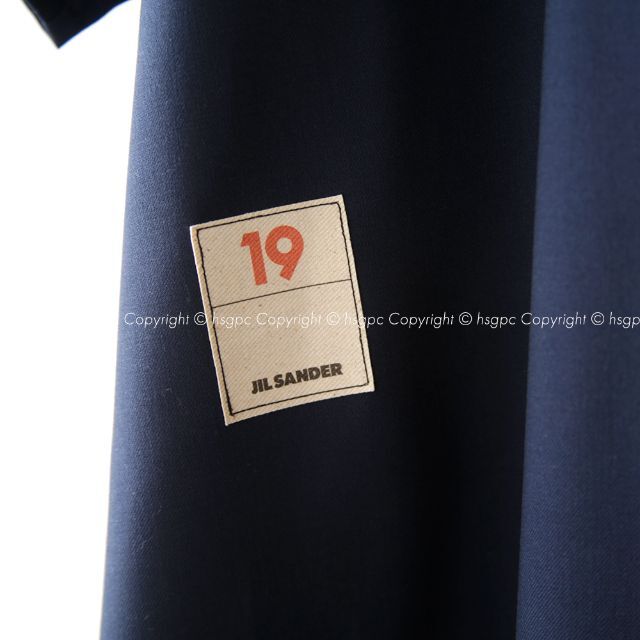 Jil Sander(ジルサンダー)のジルサンダー ガンナー ロングラインシャツ ワンピース ブラウス ドレス レディースのワンピース(ひざ丈ワンピース)の商品写真